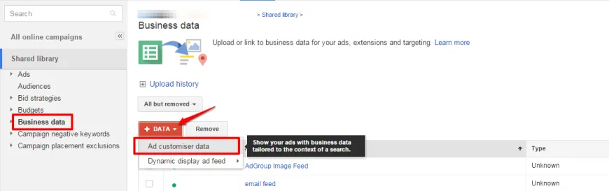 add-ad-customizers-data
