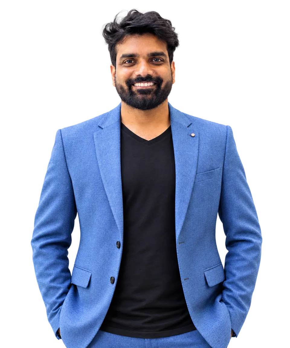 Sudheer Kiran, Fractional CMO and full-stack B2B marketing leader