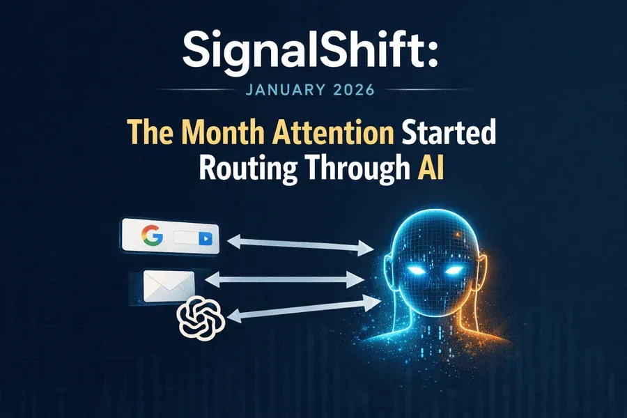 January 2026 - The Month Attention Started Routing Through AI
