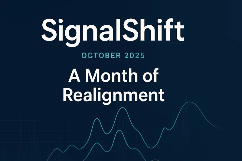 October 2025 - A Month of Realignment