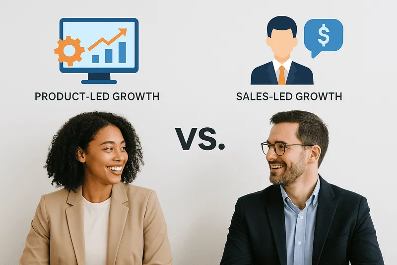 Product-Led Growth vs. Sales-Led Growth: Why the Future is a Hybrid GTM Model