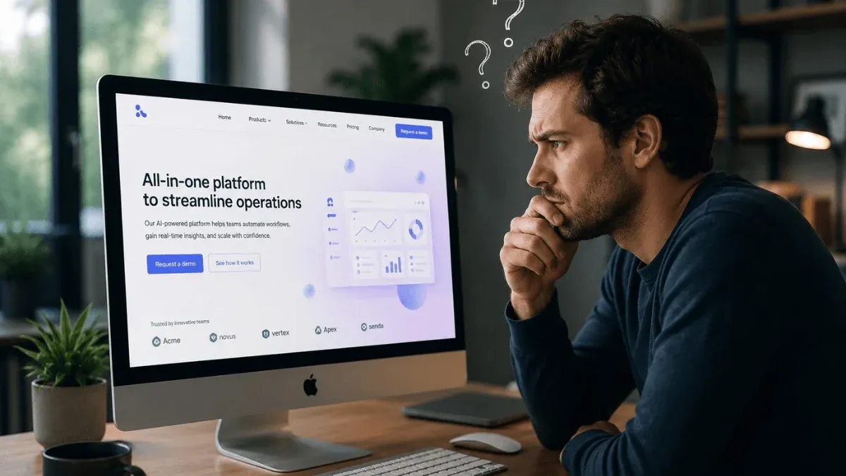 Your SaaS Website Sounds Smart. Unfortunately, Nobody Knows What You Do.